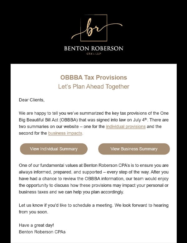 Newsletter 07/31/2025